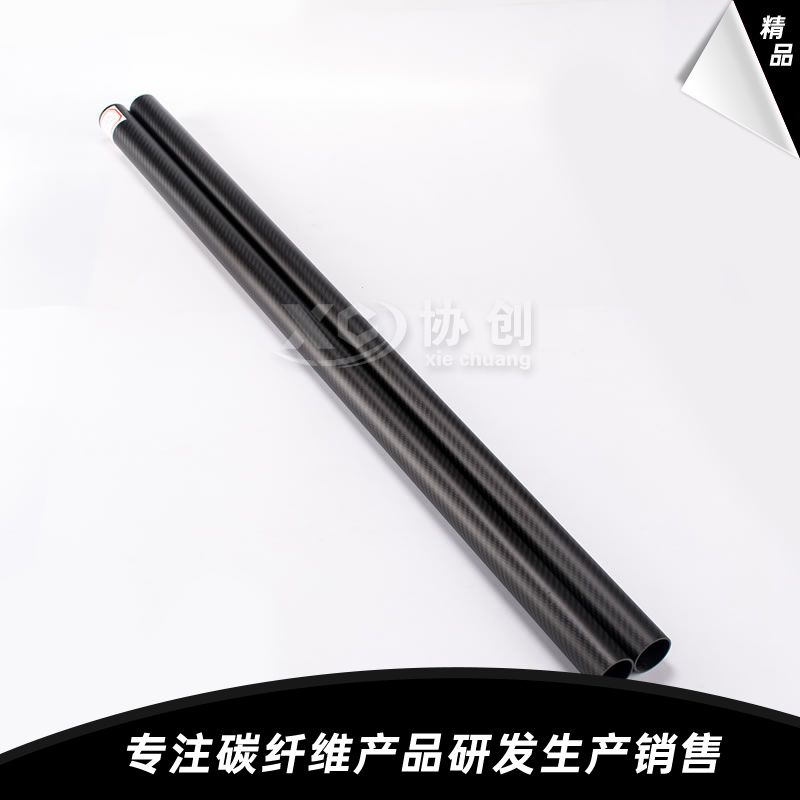 3K斜紋啞光全碳纖維管36-40-1000（2）